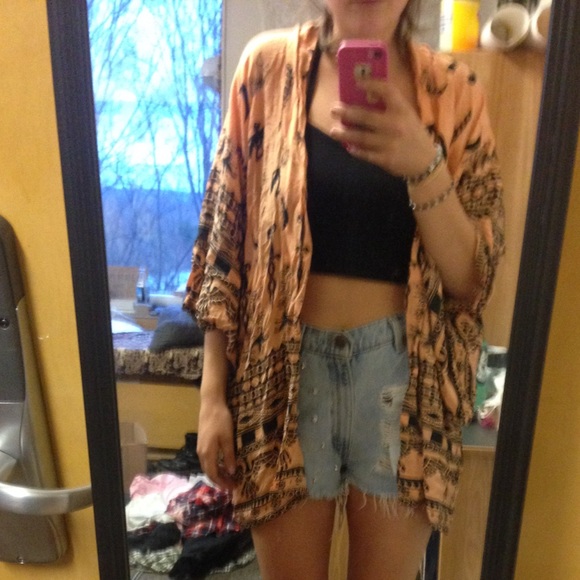 Patterned Kimono - Picture 2 of 4