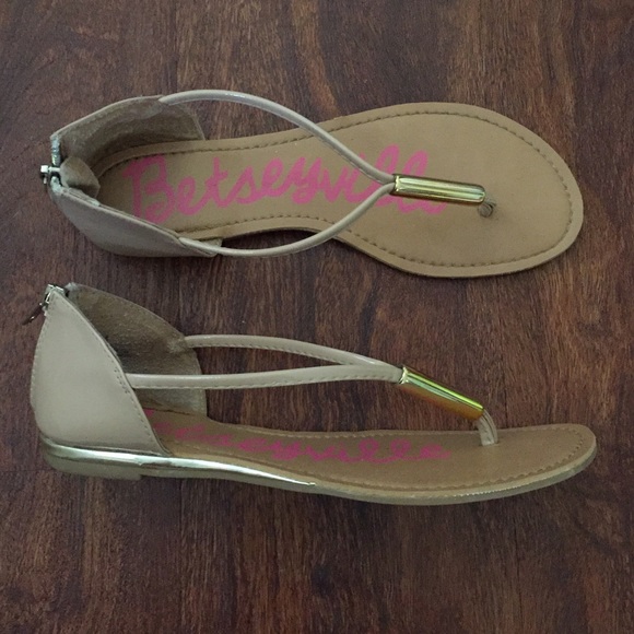 Nude Patent Leather Sandal