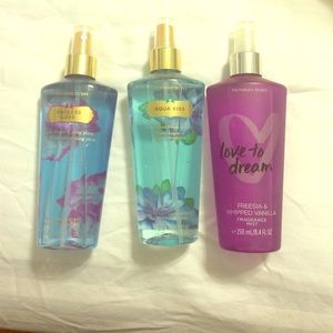 3 Victoria's Secret sprays