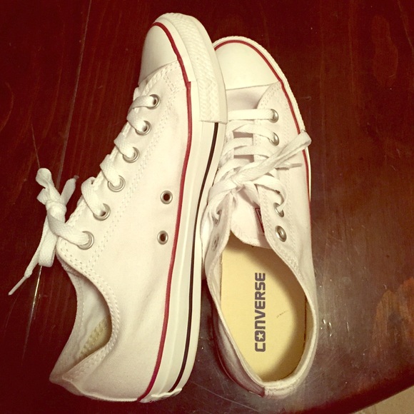 White Converse Shoes