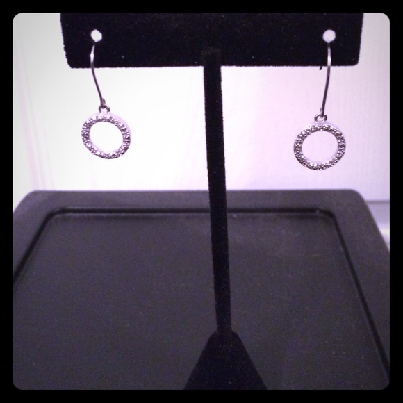 Silver earrings
