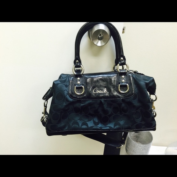 ~ SOLD~ Used black Coach handbag