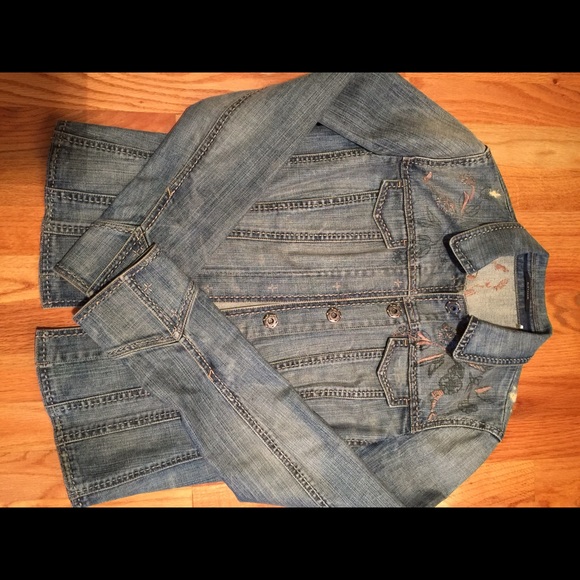 Elie tahari denim jacket