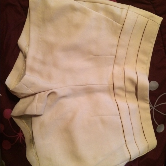 High waisted shorts.