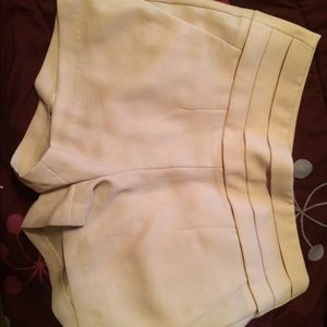 High waisted shorts.