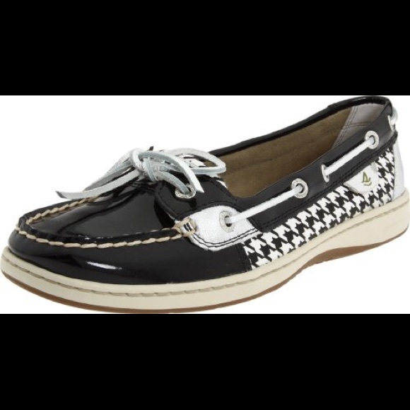 Houndstooth Sperrys
