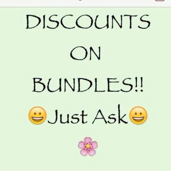 Discounts please ask.