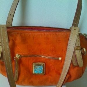 Authentic Dooney and Bourke Orange purse