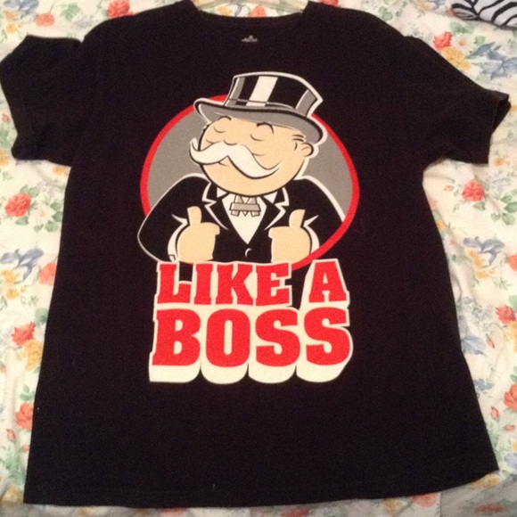 Monopoly "like a boss" shirt