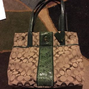 Authentic coach handbag