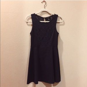 Forever 21 Lace Dress in Navy