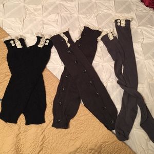 Legwarmers and boot socks