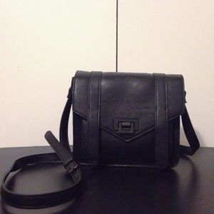 Forever21 Structured Faux Leather Satchel
