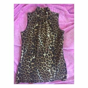 Express cheetah top