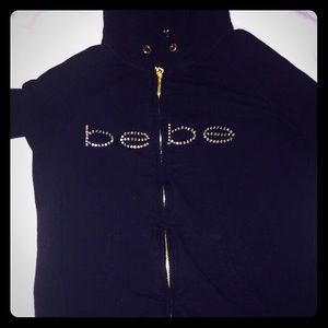 ❌sold❌Bebe hooded zip up sweatshirt