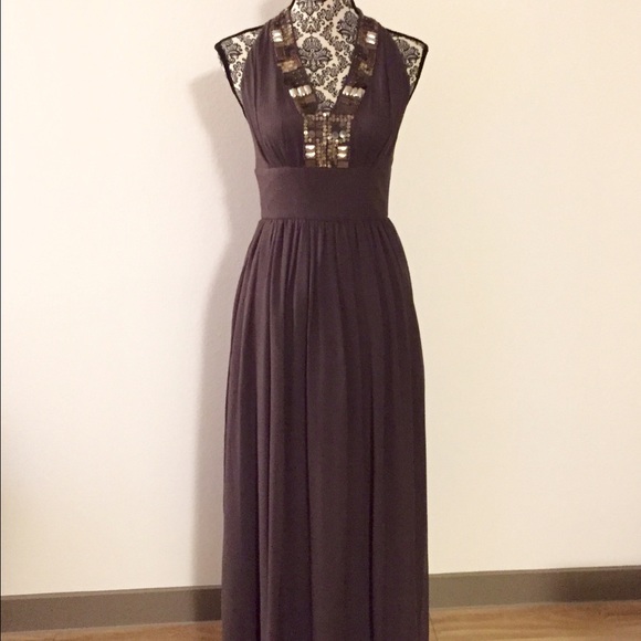 Banana Republic Embellished Maxi Dress - Picture 1 of 4