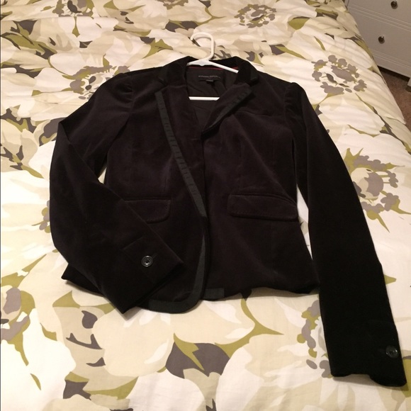Banana Republic velvet blazer