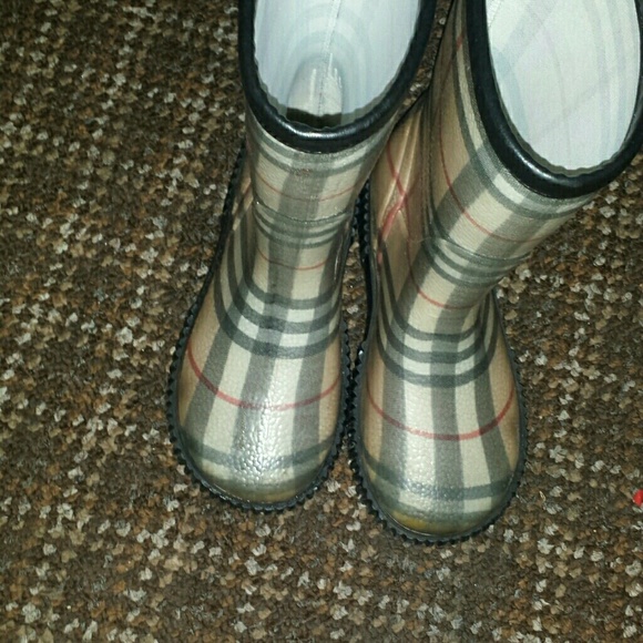 Burberry kids rainboots