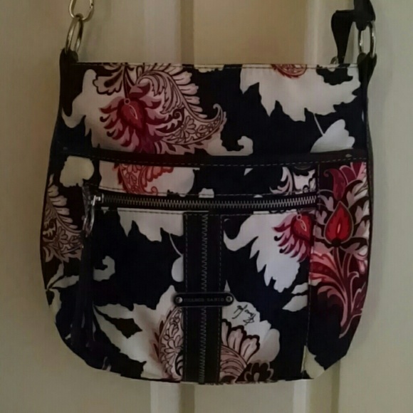 Franco Sarto nylon cross body bag