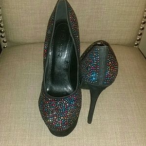 Rhinestone High Heels