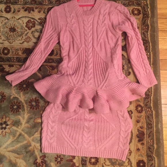 Sweater and skirt