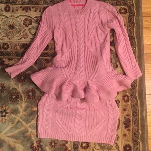 Sweater and skirt