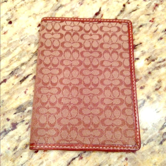 Coach Passport Holder