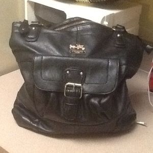 Leather handbag