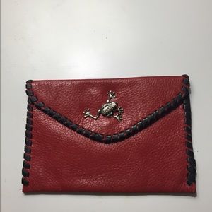 Small leather pouch