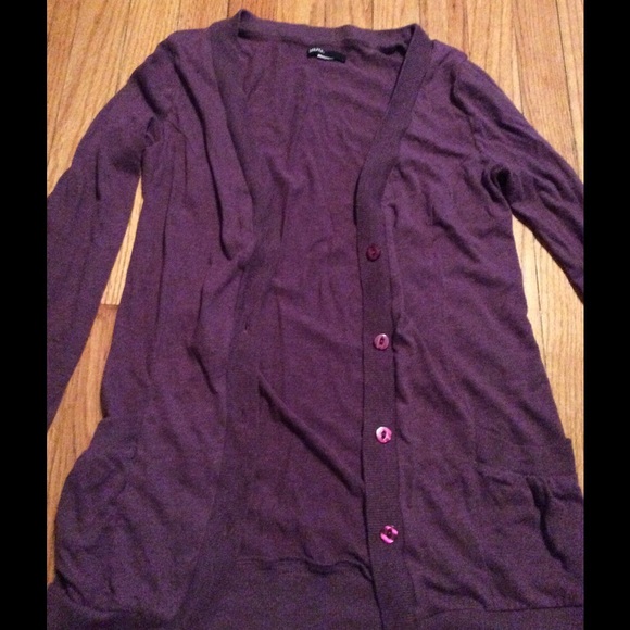 BDG purple cardigan