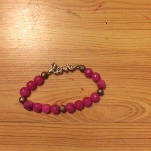 Pink love bracelet