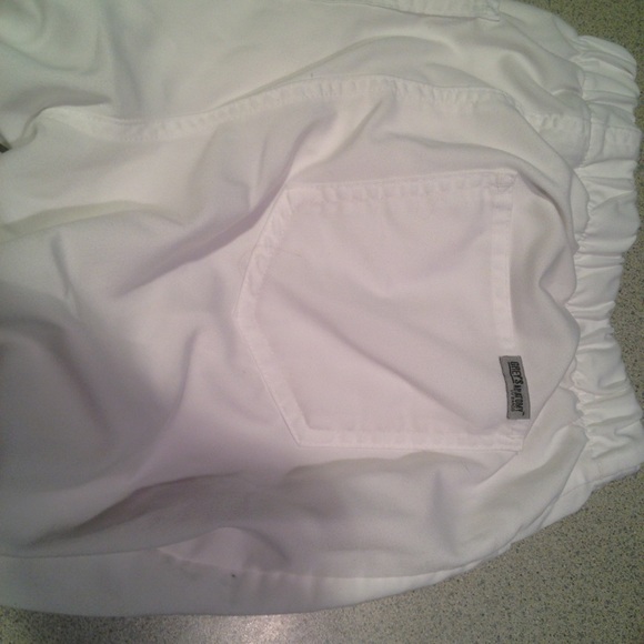 Grey's Anatomy white scrub pants