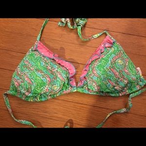 Lilly Pulitzer bathing suite Top