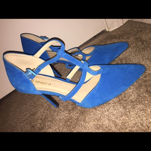 Blue heels