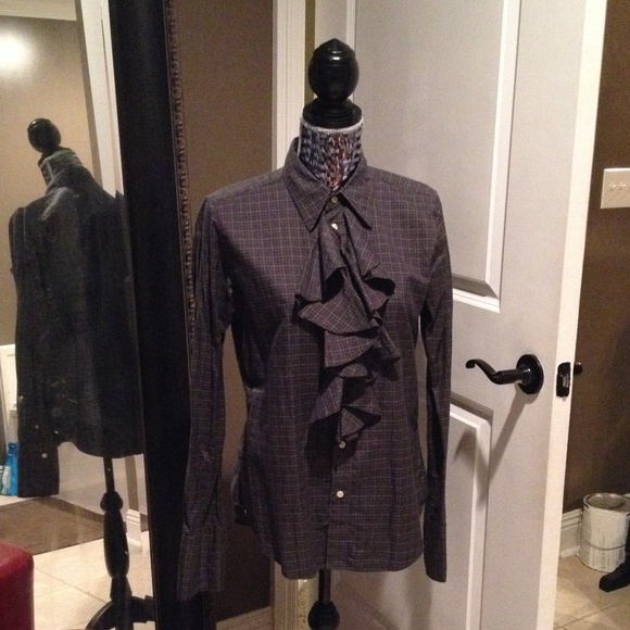 Ralph Lauren ruffled blouse