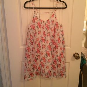 Loose flowing flower sundress