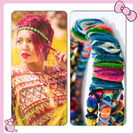 Zara Accessories - RESTOCKED Zara Multicolor Aztec 4 Braids Headband Zara Accessories - RESTOCKED Zara Multicolor Aztec 4 Braids Headband