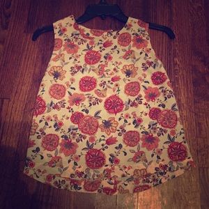 Boho pattern cropped top from forever 21