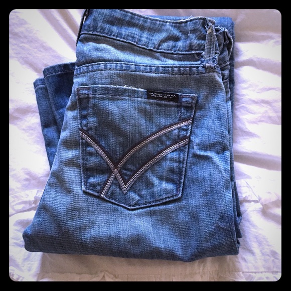 Destroyed denim