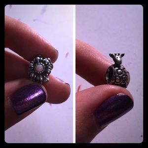 Giraffe and birthday blossoms charm bundle