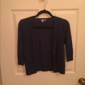 Navy blue cardigan