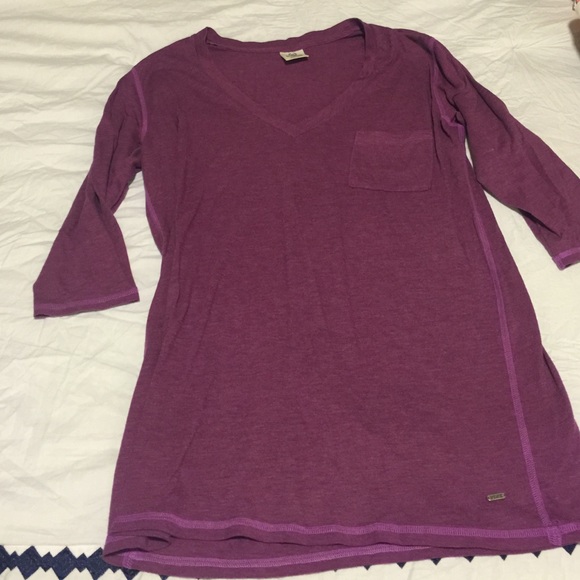 Pajama purple shirt