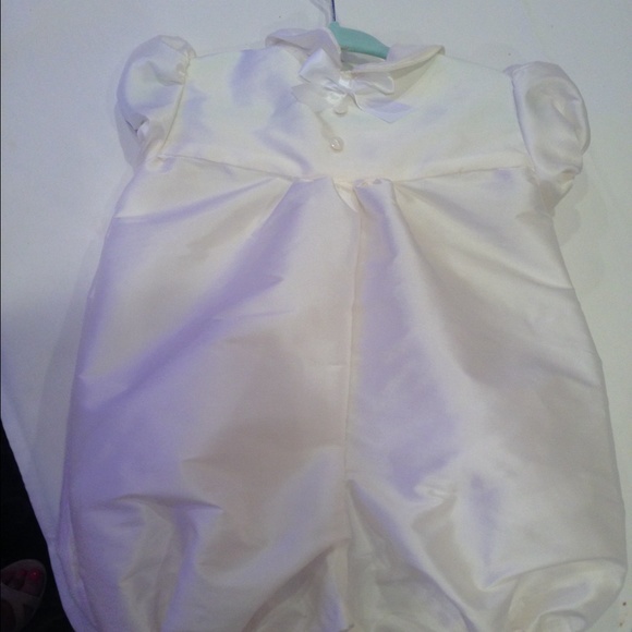 Custom made baptism outfit