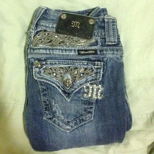 Miss me boot cut jeans (size 25)