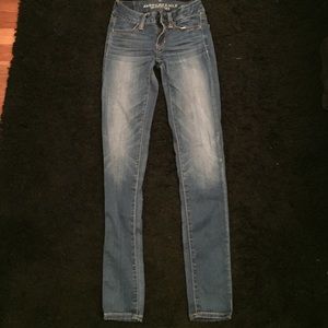 American Eagle super stretchy jeggings jeans