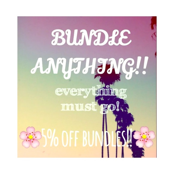 Bundle ANYTHING!💛💛