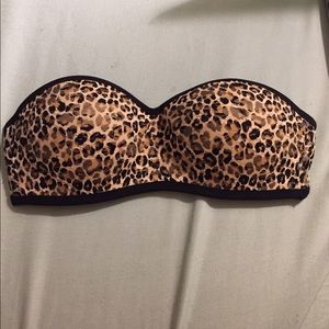 Cheeta print bandeau