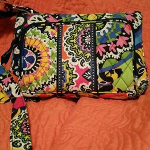 Vera Bradley Rio Little Hipster & Front Zip Wristl