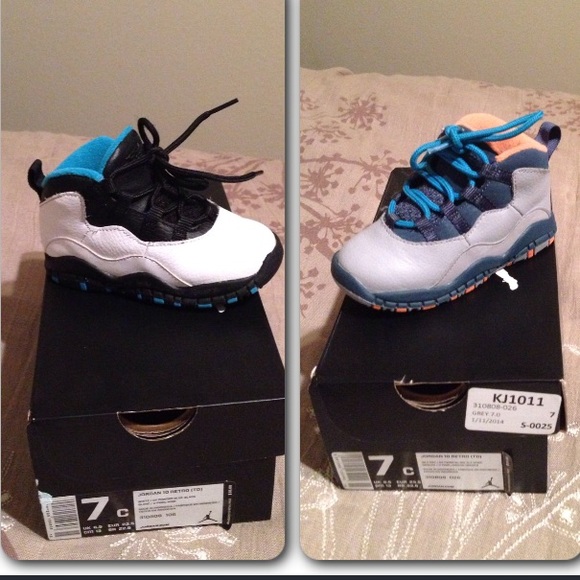 Bundle deal 2 pair of Jordan's.