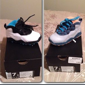 Bundle deal 2 pair of Jordan's.